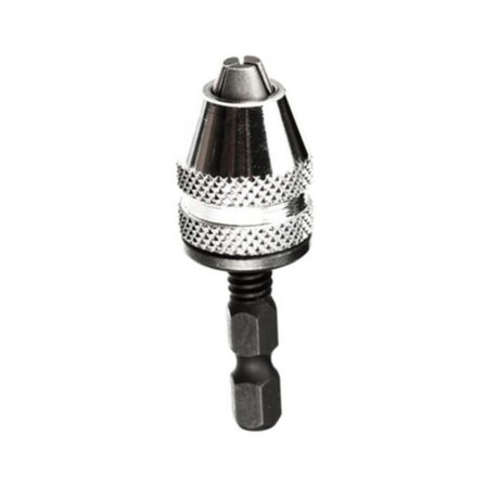 Tomax Bits Saplı Mandren Adaptörü 0.5-3.5 mm 1/4" Hex Matkap ve Şarjlı Tornavida Uyumlu