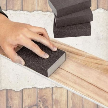Tomax Kubik Sünger Zımpara Takoz 60 Kum 1 Adet
