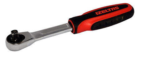 İzeltaş 1507062140 Plastik Saplı Lokma Anahtar Cırcır Kolu 1/4"