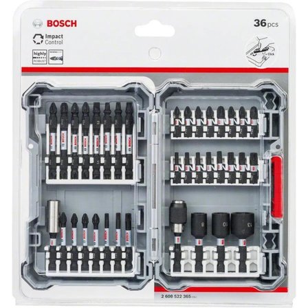 Bosch Vidalama Ucu Impact Control Set (36 Parça)-2608522365