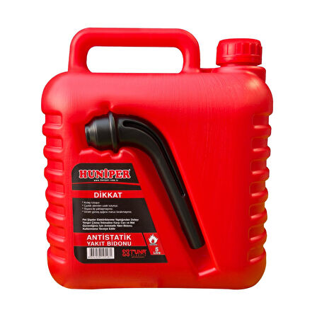 Huniper Antistatik Benzin Yakıt Bidonu 5 Lt
