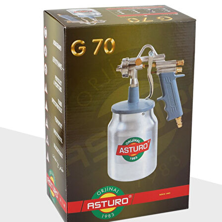 Asturo Boya Tabancasi Alttan Depo G70 1.8 Mm