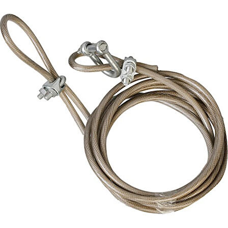 Eltos Çelik Çekme Halatı Ch200- 6,8 Mm 3,5 Mm Çelik Çeki Halatı