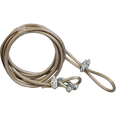 Eltos Çelik Çekme Halatı Ch200- 6,8 Mm 3,5 Mm Çelik Çeki Halatı