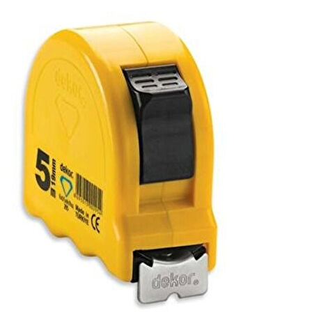 Dekor Profesyonel Şerit Metre 5 m x 25 mm