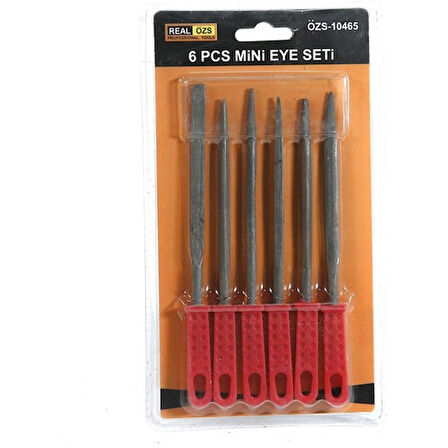 Real Özs 6'lı Küçük Boy Eğe Seti ÖZS-10465 