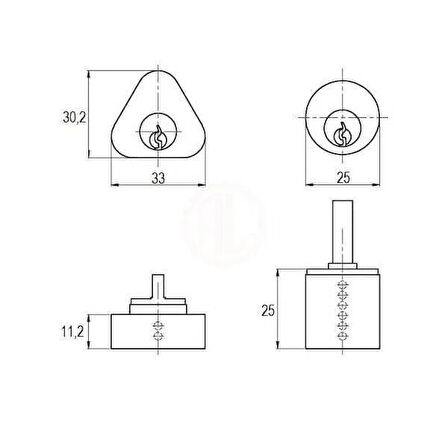 Yuma YM-608 Tirajlı Borulu Barel Trajlı Kilit Bareli