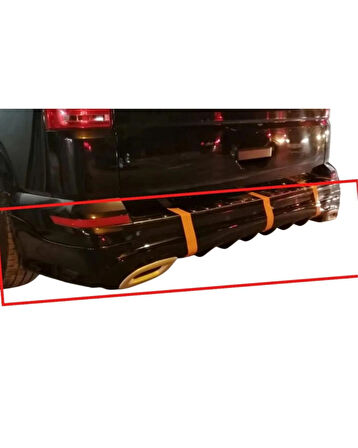  TRANSPORTER 2015-2024 FİBER ARKA TAMPON EKİ (( BOYASIZ ))