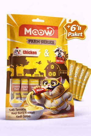 Tuklu Keçi Sütlü Kedi a Ödülü 6x12g