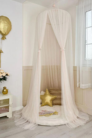 Pamuka Tül Cibinlik Plus Pinkish Vanilla