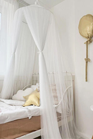 Pamuka Tül Cibinlik Deluxe White