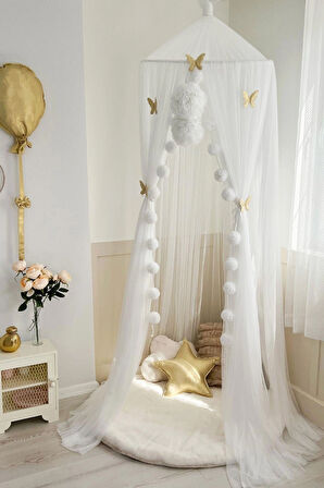 Pamuka Tül Cibinlik Plus White