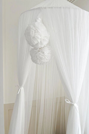 Pamuka Tül Cibinlik Plus White