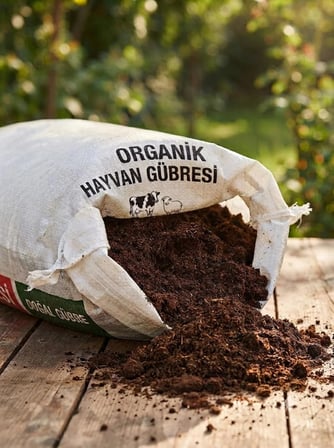Gübre Yanmış Elenmiş Hayvan Gübresi  40 KĞ 80LİTRE