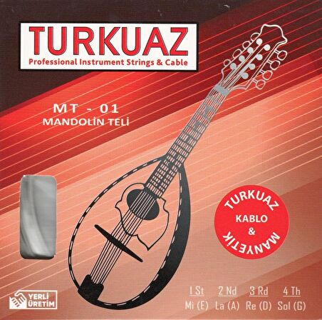 Turkuaz MT-01 Takım Tel Mandolin Teli