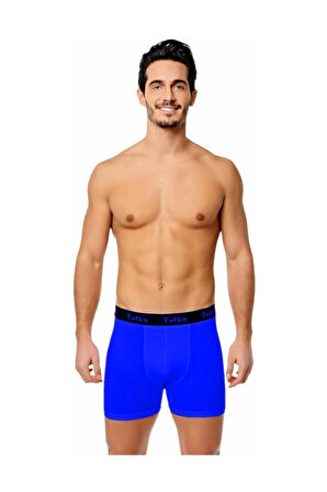 Erkek Likralı Spor Boxer 6'lı Paket