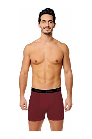 Erkek Likralı Spor Boxer 6'lı Paket