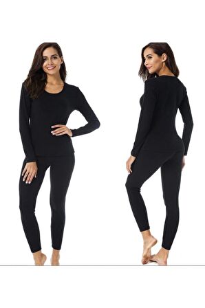 Tutku Kadın Termal Tayt Alt Üst Takım Termal Fanila Içlik