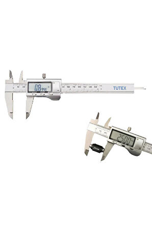 Dijital Kumpas Metal Kasa Sanayi Tip 0,01-200 mm