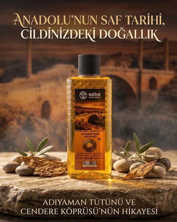 Welive Adıyaman Tütün Kolonyası Cendere Köprüsü Serisi 400 ml 80°  Marka