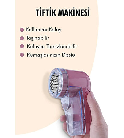 QASUL Şarjlı Tiftik Tüy Toplama Makinesi - Giysilerinizi Tüylerden Hızlı Bir Şekilde Temizleyin