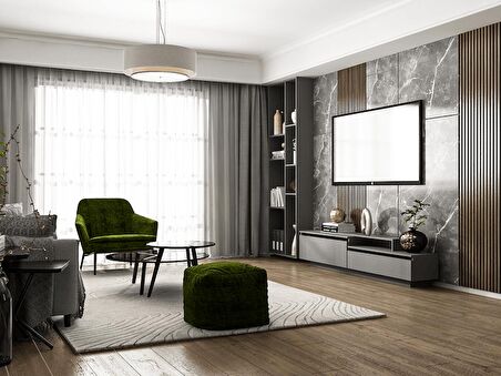 Londra TV Ünitesi - Kapaklı