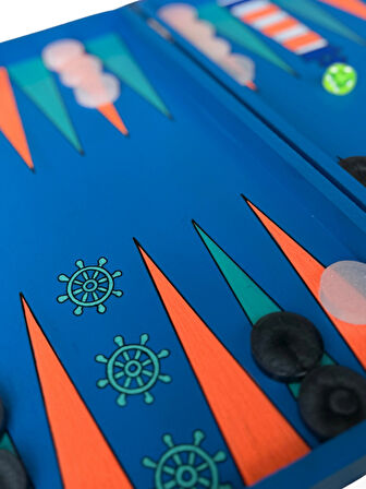 Yelken Model Ahşap Tasarım Tavla