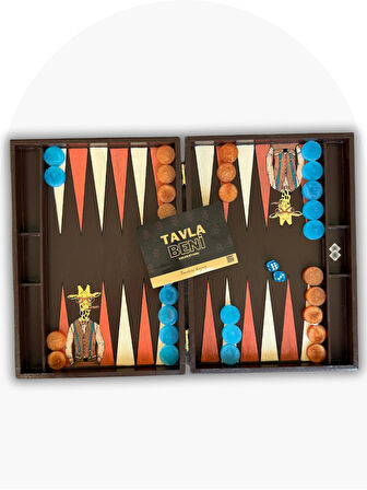 Zürafa Puro Model Ahşap Tasarım Tavla