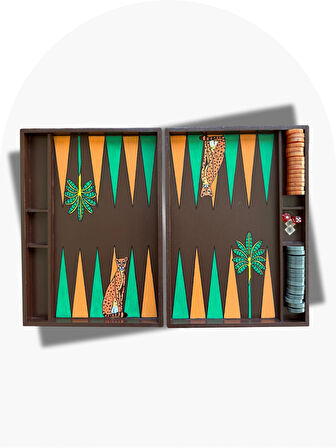 Kaplan Model Ahşap Tasarım Tavla