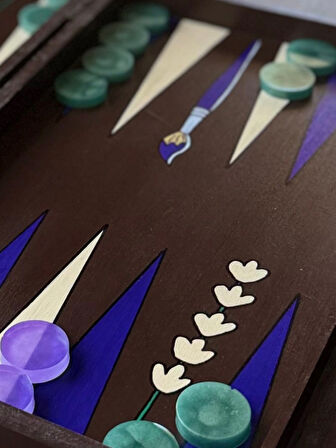 Frida Model Ahşap Tasarım Tavla