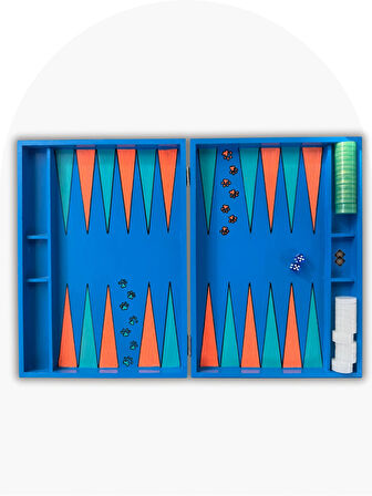 Köpek Model Ahşap Tasarım Tavla