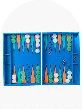 Köpek Model Ahşap Tasarım Tavla