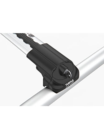 Dacia Sandere Stepway 2013-2020 Uyumlu Turtle Air-1 Full Kit Tavan Ara Atkı Seti 82-82cm Gri