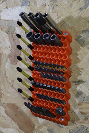 3D Printer Sepeti 140 Adetli  Hex Bits Uç Organizeri