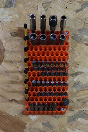 3D Printer Sepeti 140 Adetli  Hex Bits Uç Organizeri