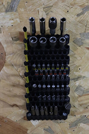  3D Printer Sepeti 140 Adetli Hex Bits Uç Organizeri