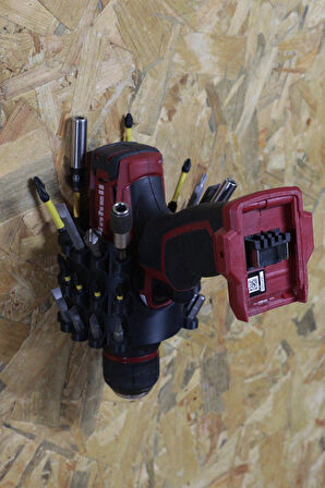 3D Printer Sepeti 32'li Hex Bits Tutucu ve Matkap Askısı