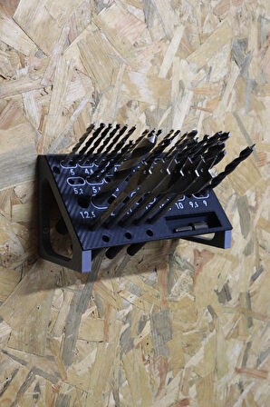 3D Printer Sepeti Profesyonel Matkap Ucu Organizer Standı