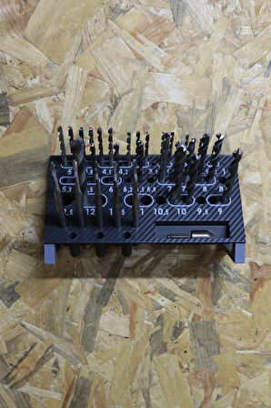 3D Printer Sepeti Profesyonel Matkap Ucu Organizer Standı