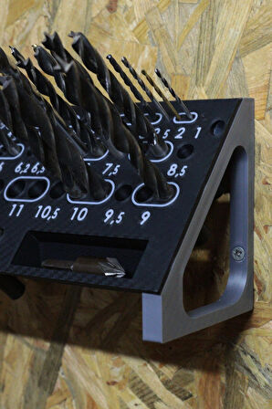 3D Printer Sepeti Profesyonel Matkap Ucu Organizer Standı