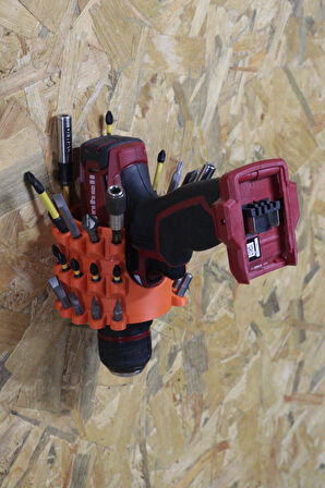 3D Printer Sepeti 32'li Hex Bits Tutucu ve Matkap Askısı