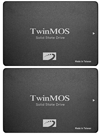(2 Adet) Twinmos TM256GH2UGL 2.5" 256 GB 580/550 MB/S TLC 3D NAND SATA 3 SSD
