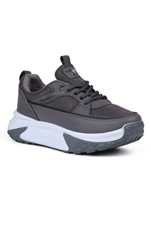 Kadın Kalın Tabanlı Füme Sneaker Spor Ayakkabı – Rahat, Şık ve Günlük Kullanıma Uygun