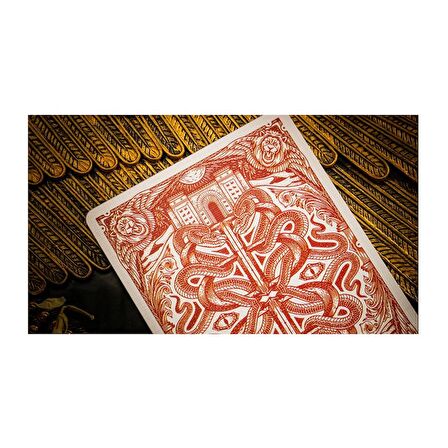 TWPCC Babylon Ruby Red Oyun Kağıdı Koleksiyonluk iskambil Kartları