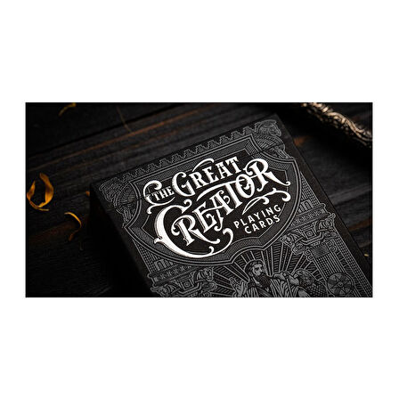 TWPCC The Great Creator Silver Premium Oyun Kağıdı Limited Edition Koleksiyonluk iskambil Kartları