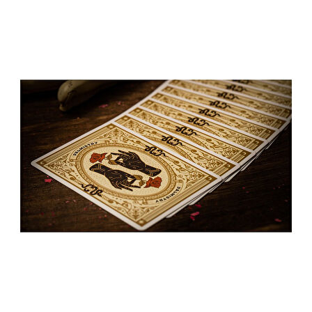 TWPCC Palmistry Golden Ivory Premium Oyun Kağıdı Limited Edition Koleksiyonluk iskambil Kartları