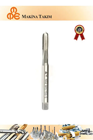 MTE M4x0,7 Normal Vidalı Düz Kanallı Makina Kılavuzu HSS - E DIN 371/C