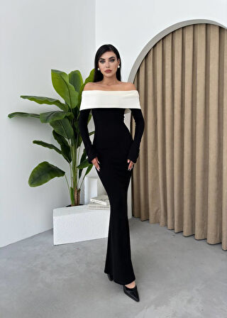 Robbie Straplez Uzun Elbise