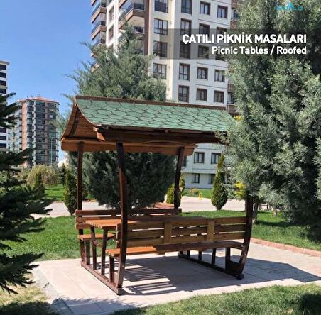 Çatılı Piknik Masası