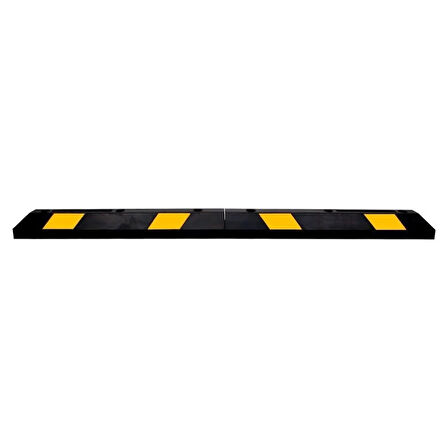 Kauçuk Araç Stoperi – 183x15x10 cm | 10'lu Dayanıklı Otopark Seti